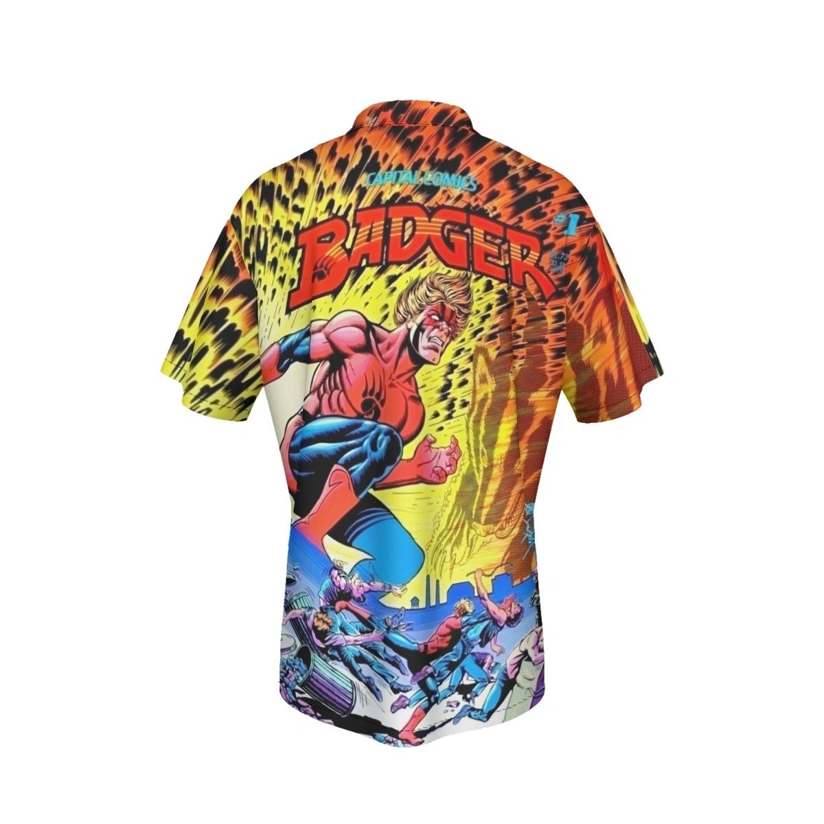 BADGER 1 ALL OVER PRINT SHIRT AND TANK