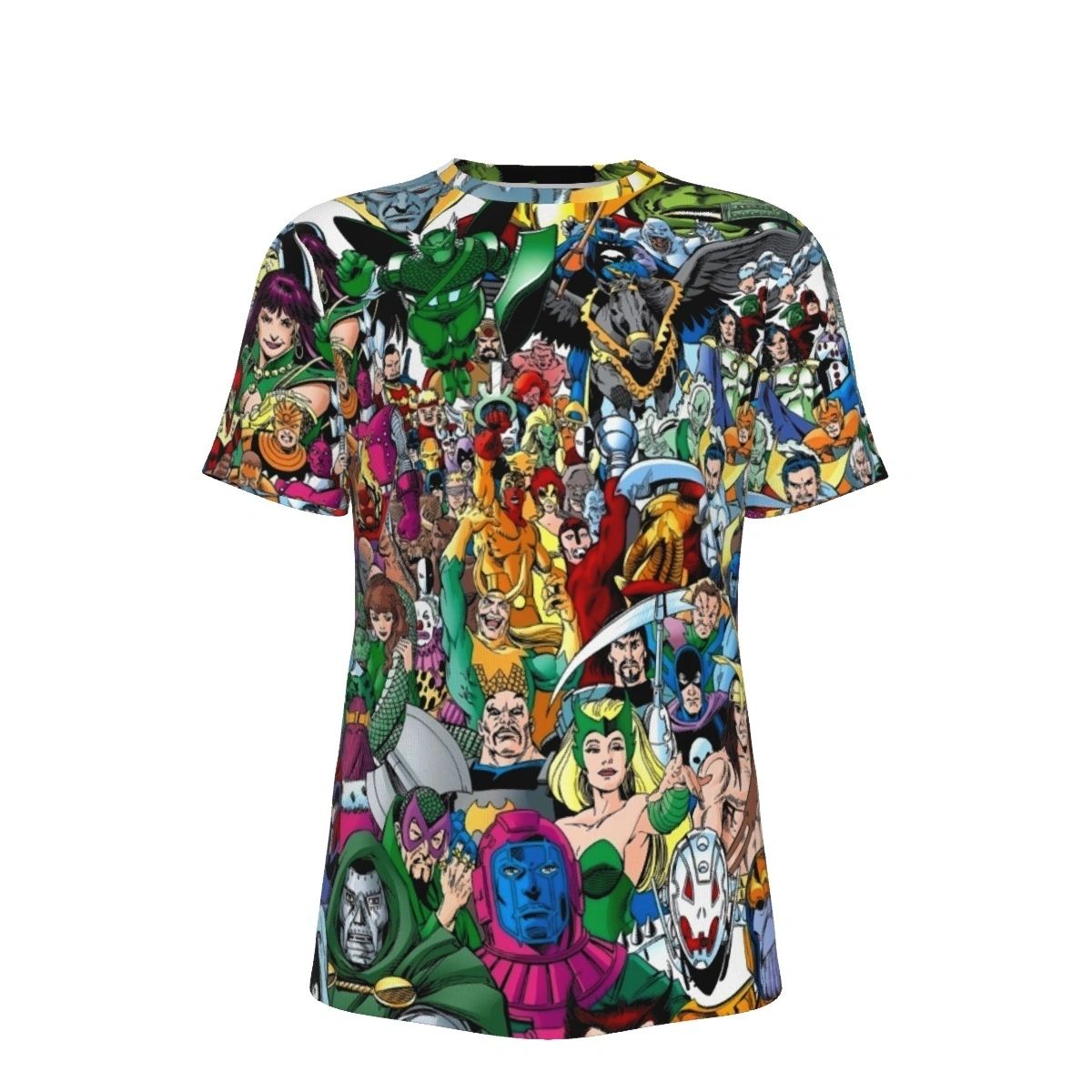 PEREZ VILLAINS ALL OVER PRINT SHIRT AND TANK