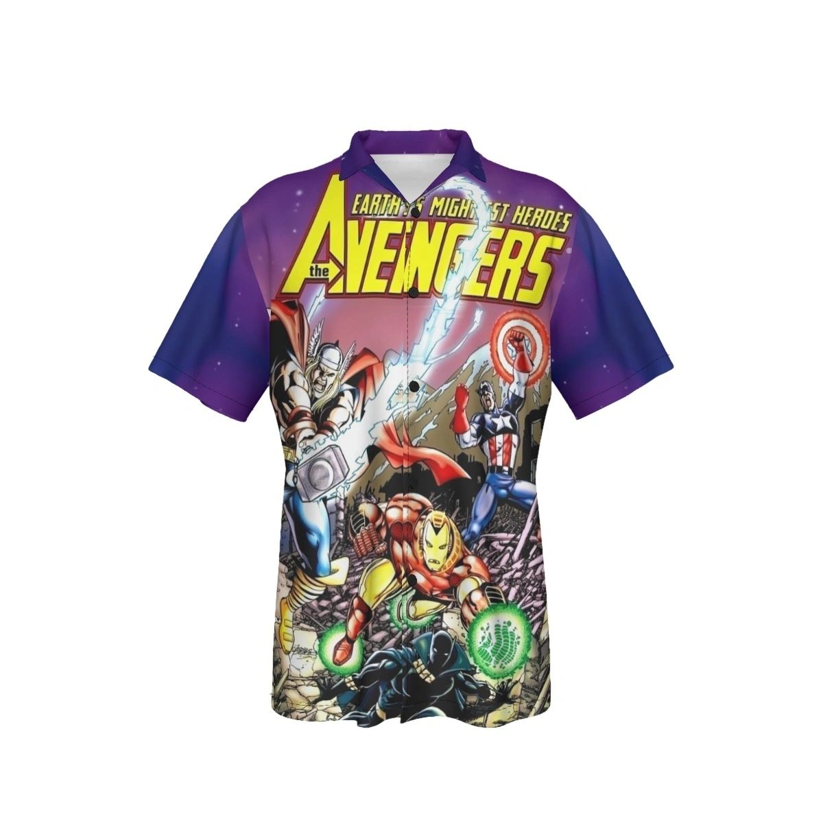 AVENGERS 21 V3 ALL OVER PRINT SHIRT AND TANK - GEORGE PEREZ ART