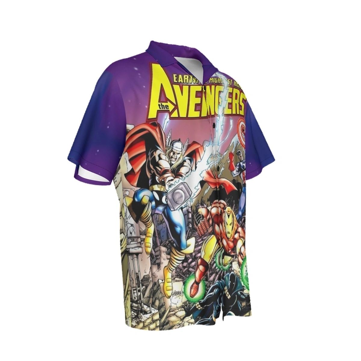 AVENGERS 21 V3 ALL OVER PRINT SHIRT AND TANK - GEORGE PEREZ ART