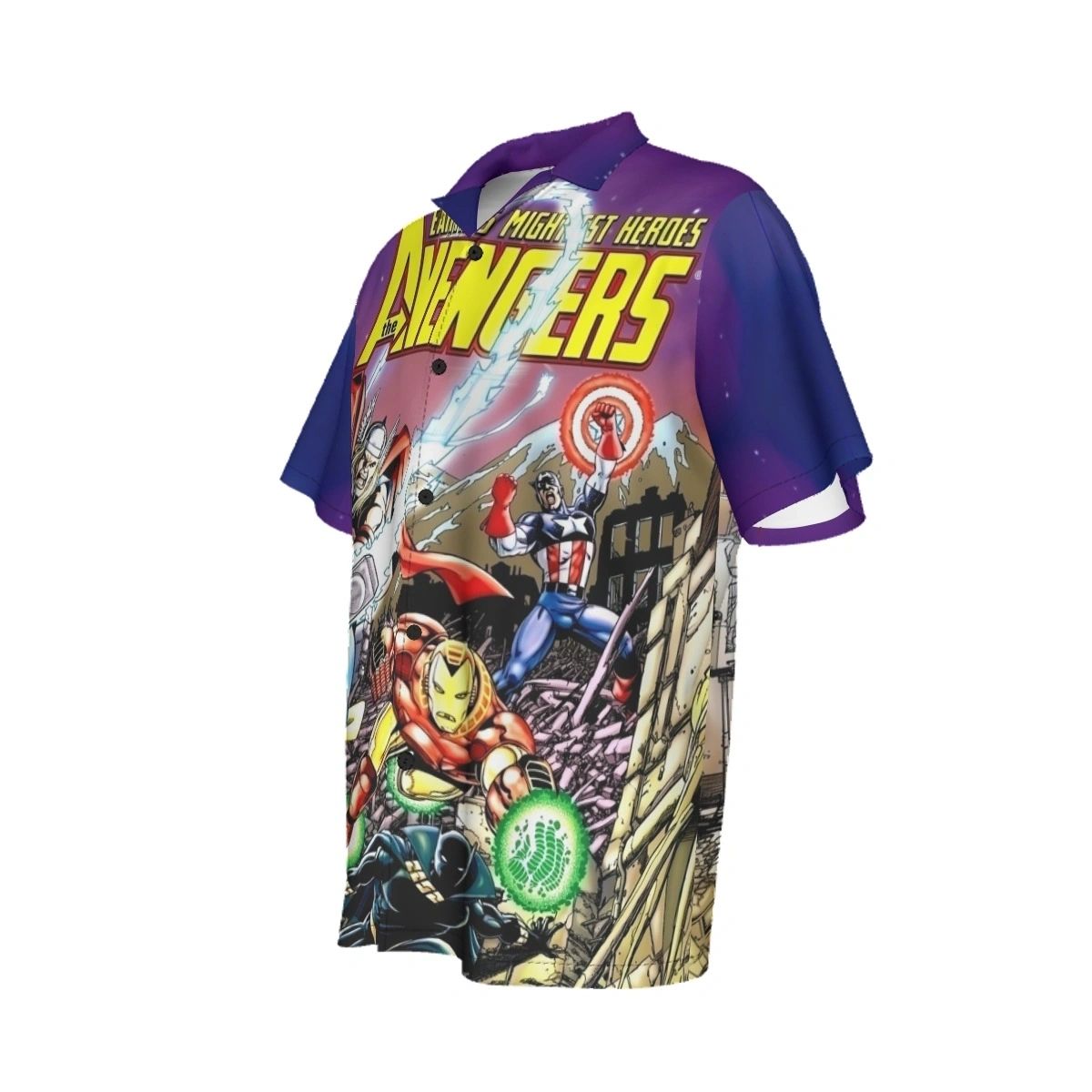 AVENGERS 21 V3 ALL OVER PRINT SHIRT AND TANK - GEORGE PEREZ ART