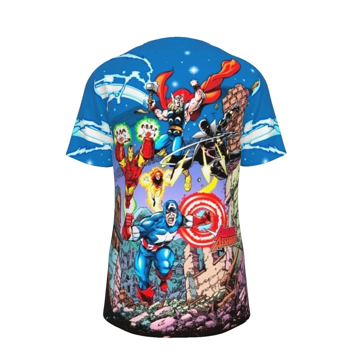 AVENGERS 21 V3 SPLASH ALL OVER PRINT SHIRT AND TANK - GEORGE PEREZ ART
