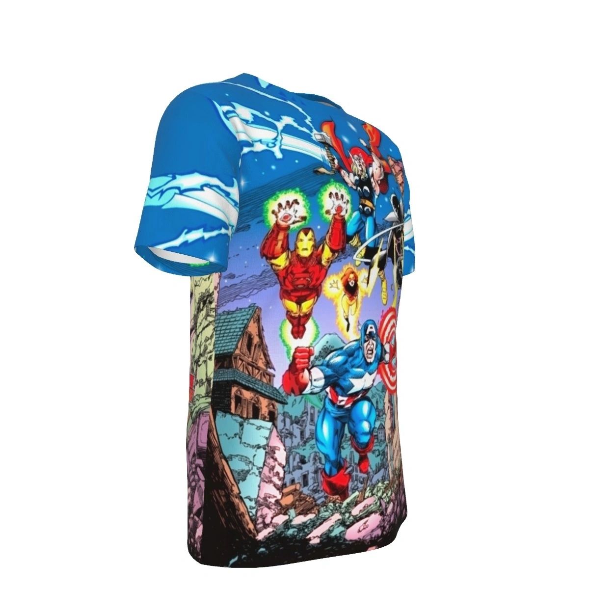 AVENGERS 21 V3 SPLASH ALL OVER PRINT SHIRT AND TANK - GEORGE PEREZ ART