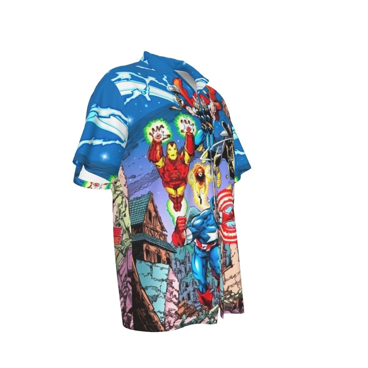 AVENGERS 21 V3 SPLASH ALL OVER PRINT SHIRT AND TANK - GEORGE PEREZ ART