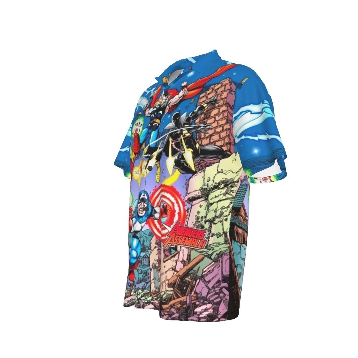 AVENGERS 21 V3 SPLASH ALL OVER PRINT SHIRT AND TANK - GEORGE PEREZ ART