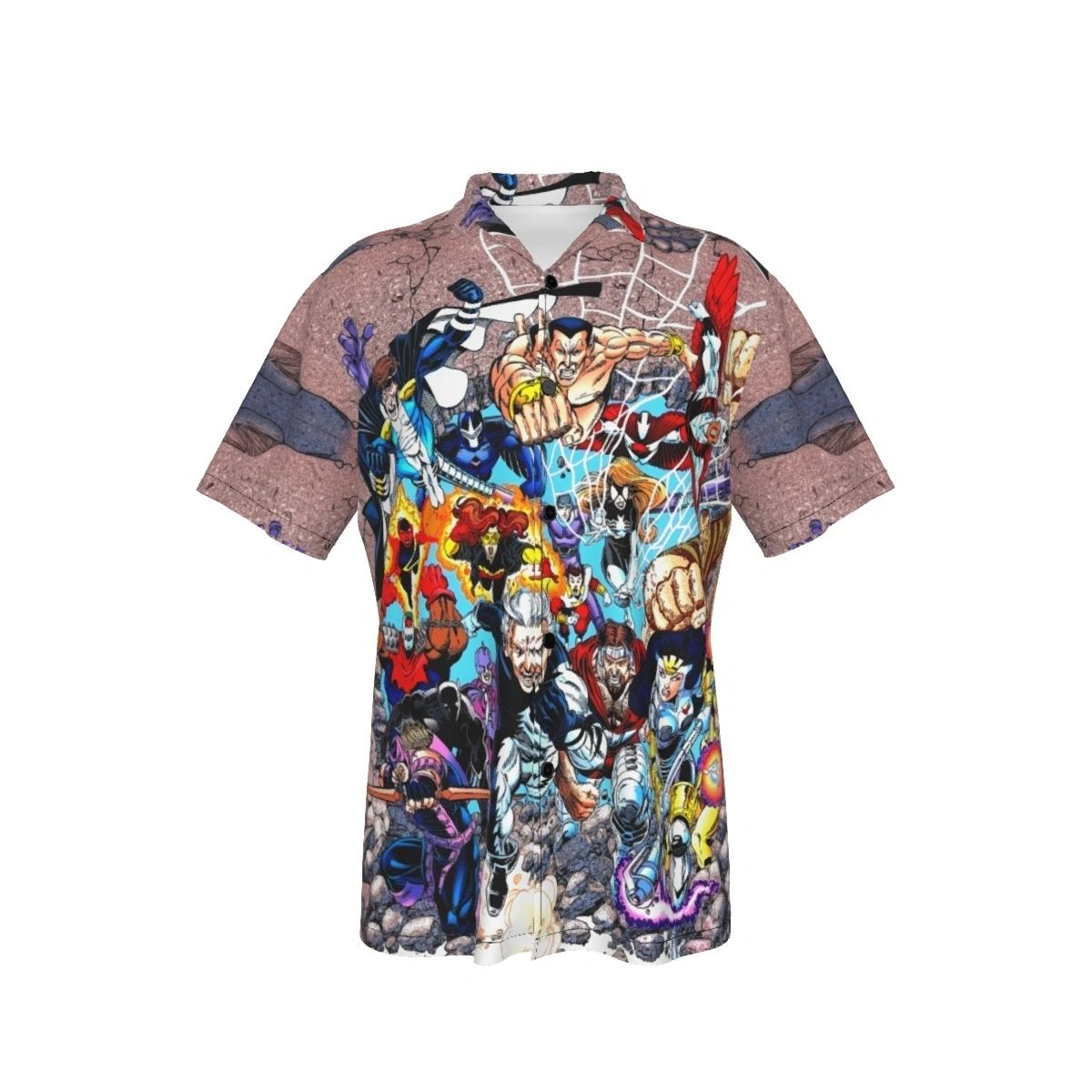 SECODARY AVENGERS SPLASH ALL OVER PRINT SHIRT AND TANK - GEORGE PEREZ ART