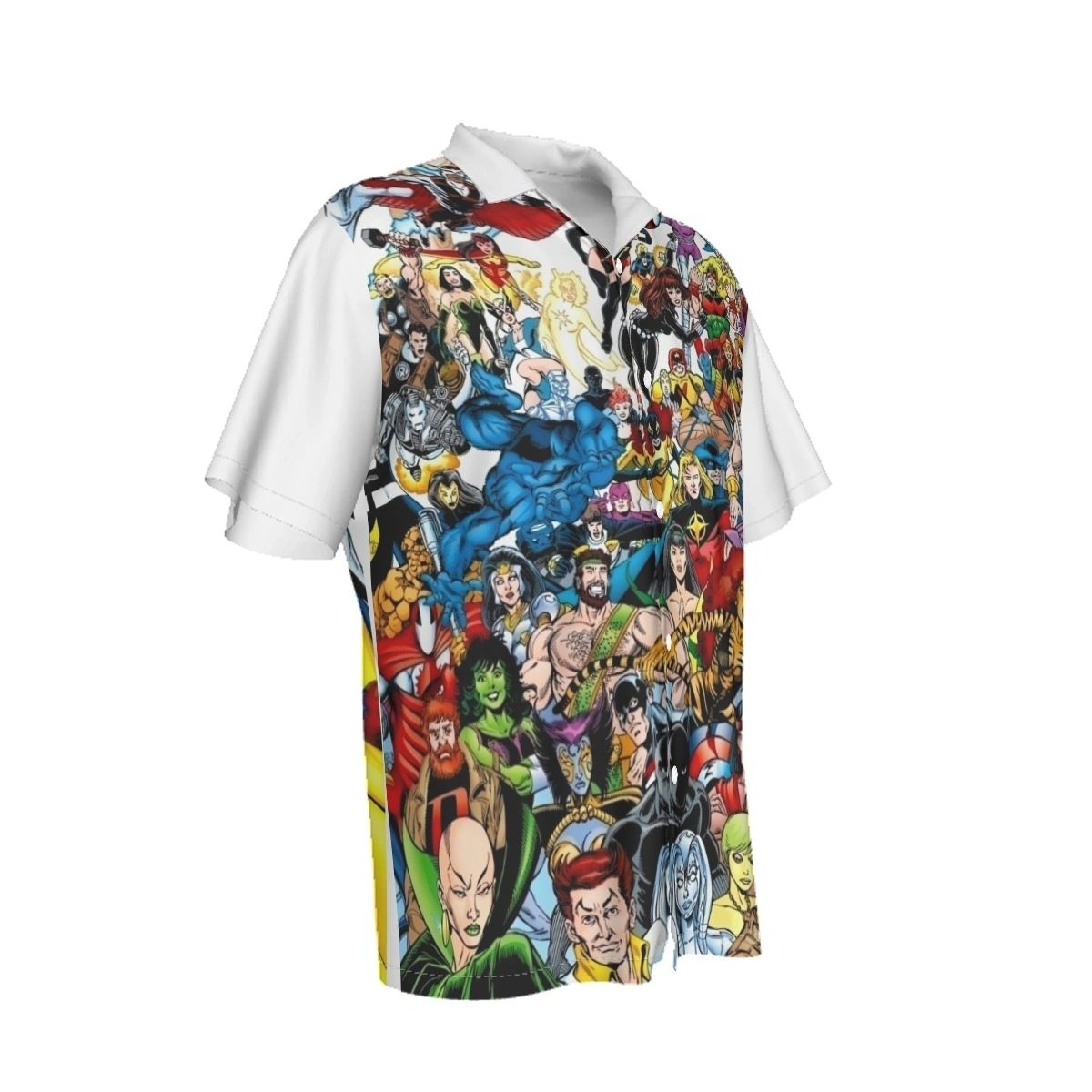 AVENGERS OF THE PAST PINUP ALL OVER PRINT SHIRT AND TANK - GEORGE PEREZ ART