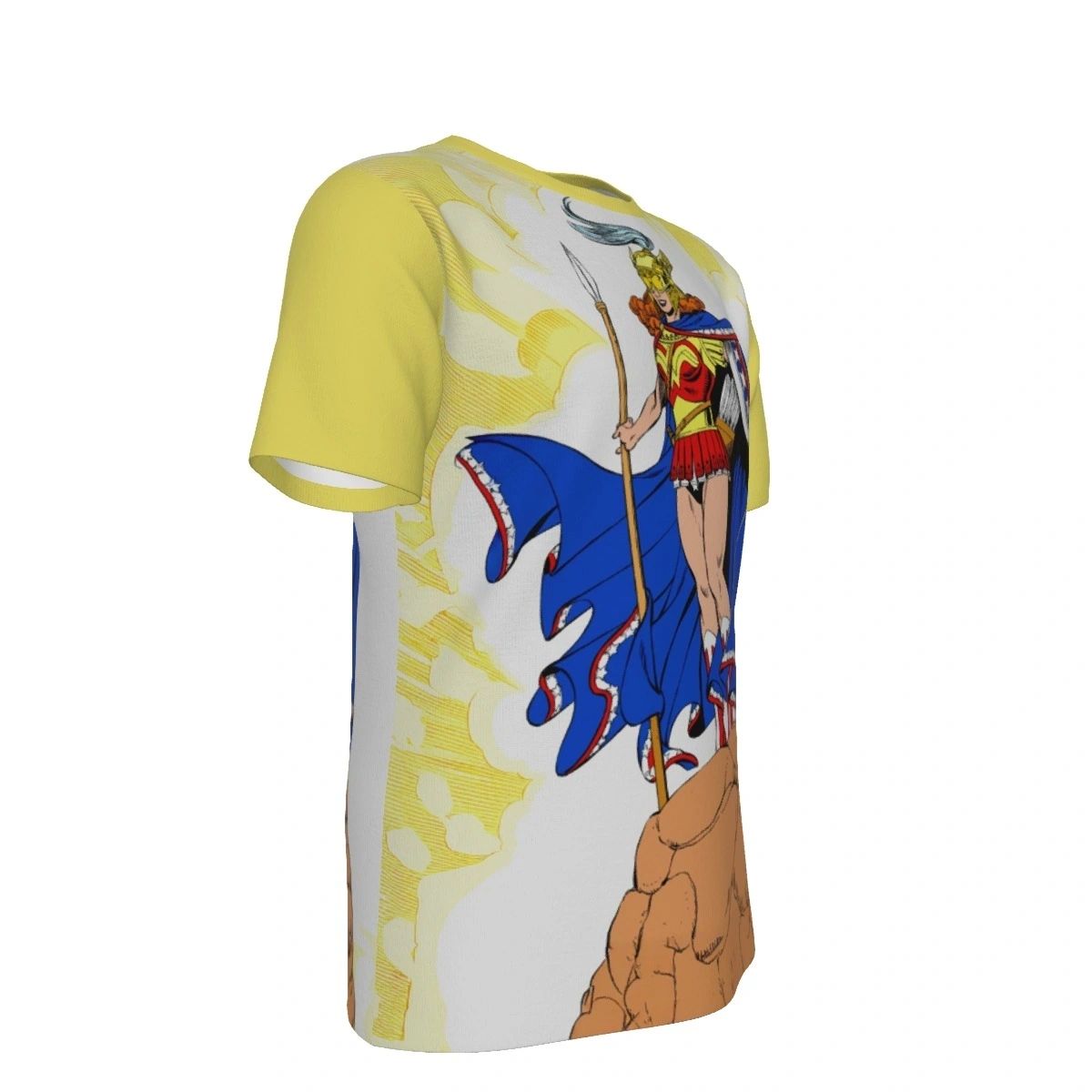 WONDER WOMAN DIANA NAMESAKE PINUP ALL OVER PRINT SHIRT AND TANK - GEORGE PEREZ ART