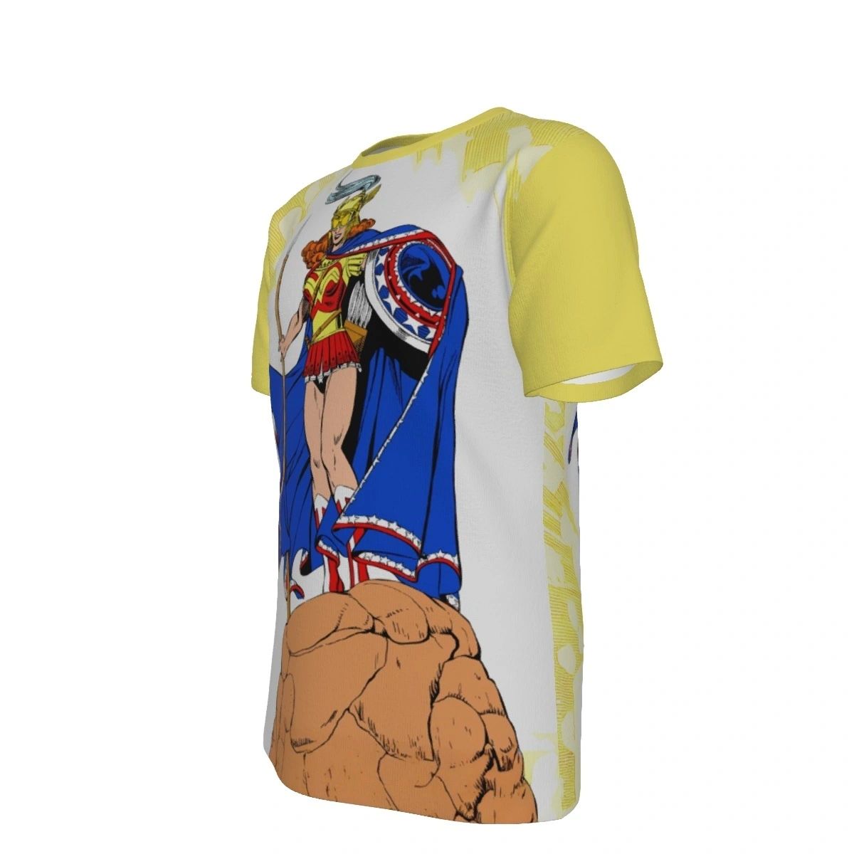 WONDER WOMAN DIANA NAMESAKE PINUP ALL OVER PRINT SHIRT AND TANK - GEORGE PEREZ ART