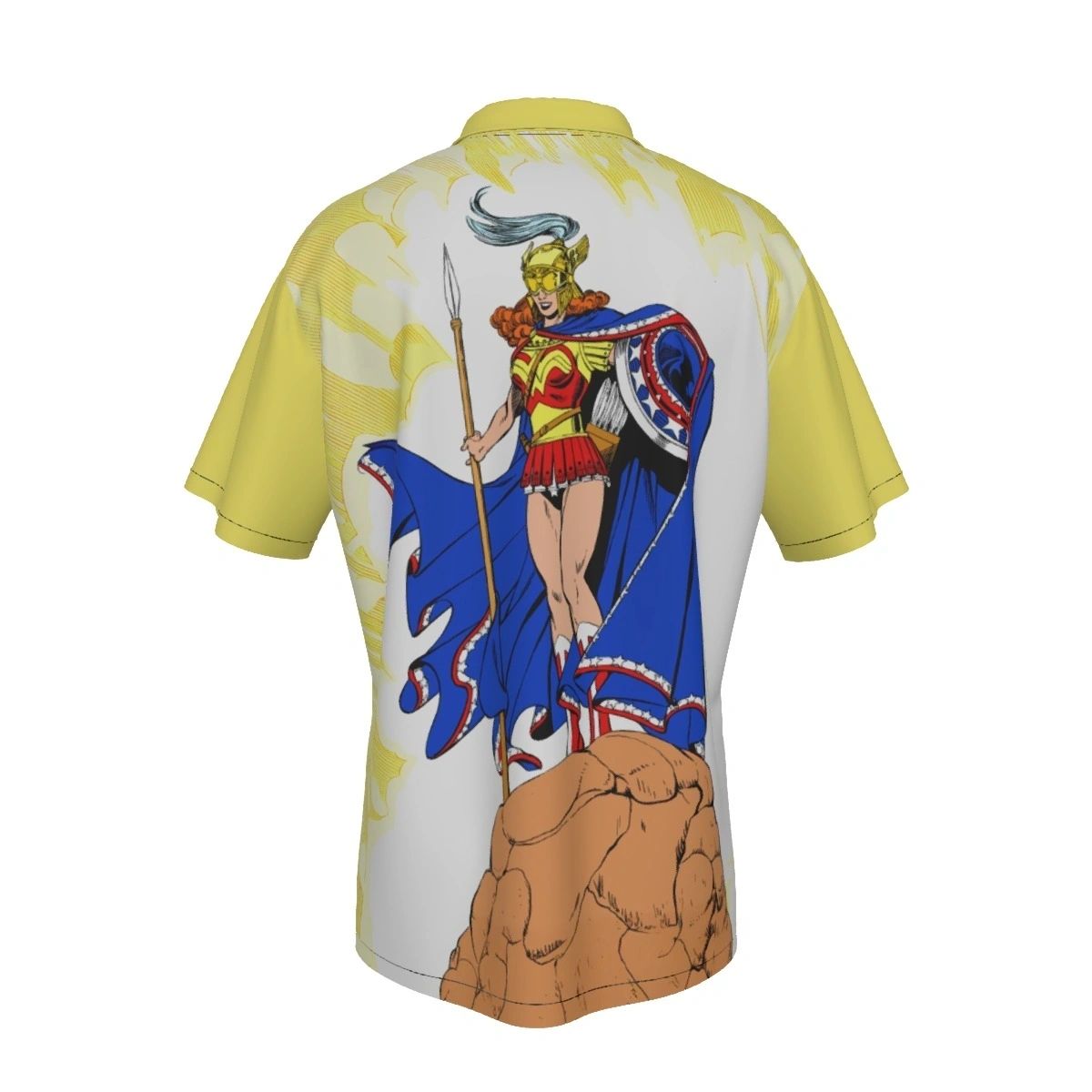 WONDER WOMAN DIANA NAMESAKE PINUP ALL OVER PRINT SHIRT AND TANK - GEORGE PEREZ ART