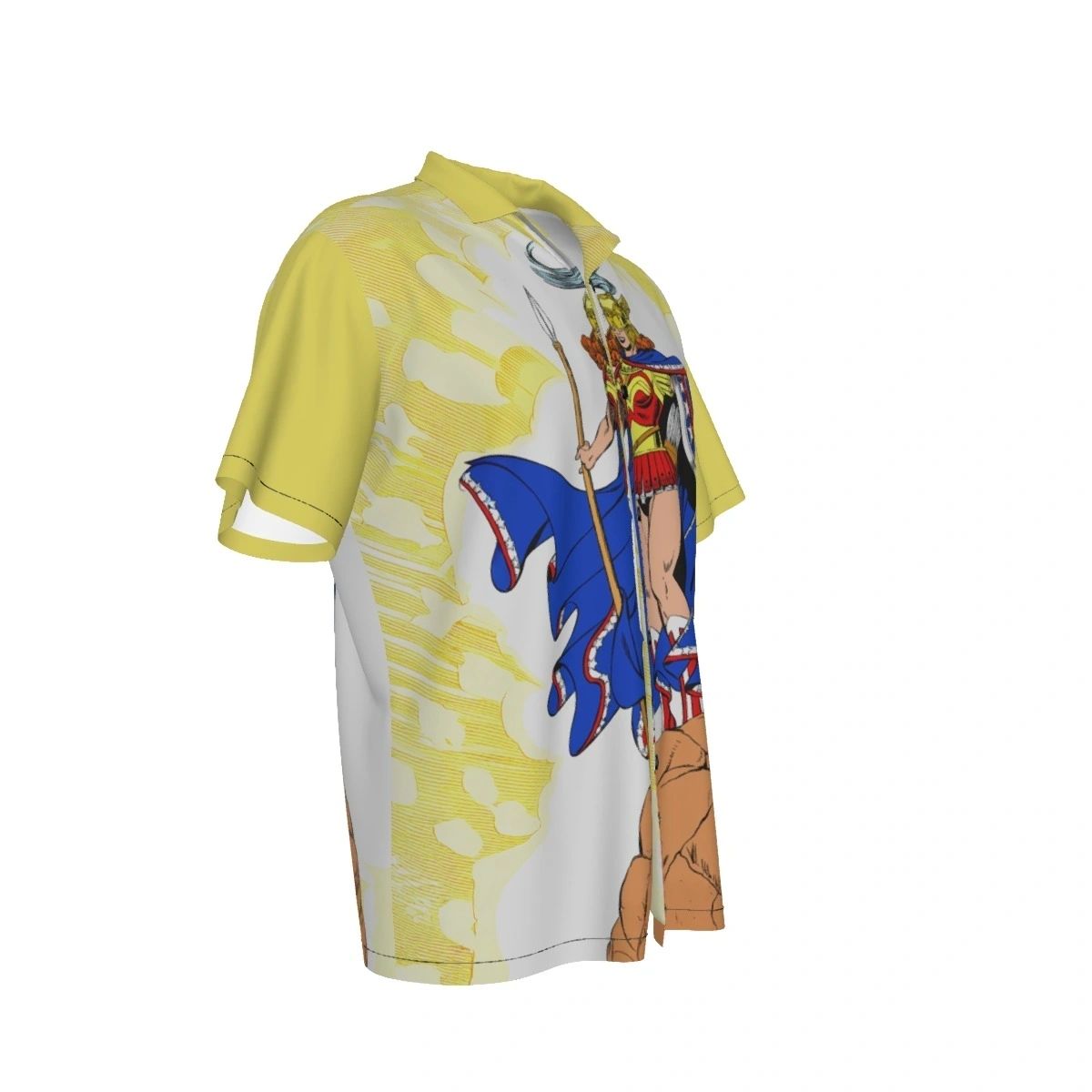 WONDER WOMAN DIANA NAMESAKE PINUP ALL OVER PRINT SHIRT AND TANK - GEORGE PEREZ ART