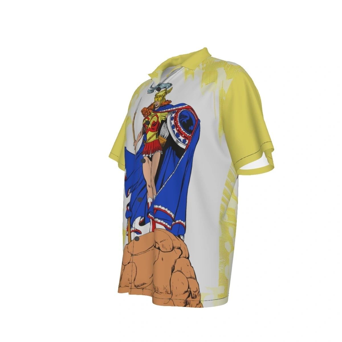 WONDER WOMAN DIANA NAMESAKE PINUP ALL OVER PRINT SHIRT AND TANK - GEORGE PEREZ ART