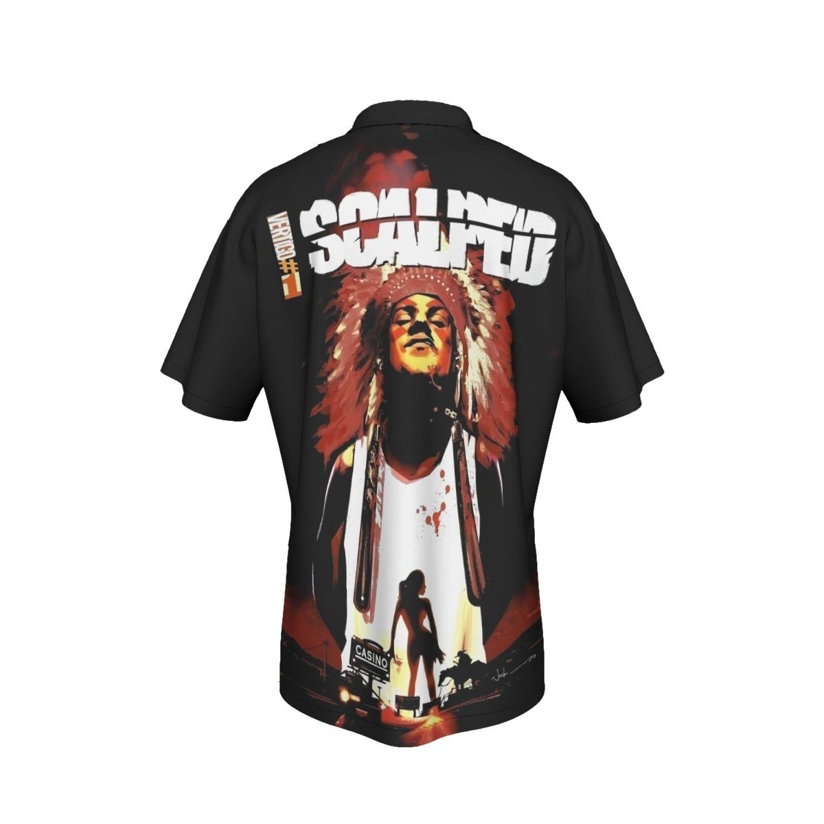 SCALPED 1 ALL OVER PRINT SHIRT AND TANK