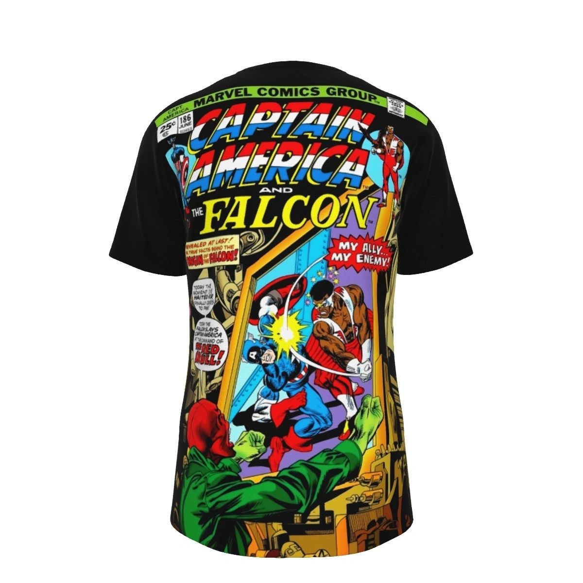 CAPTAIN AMERICA 186 ALL OVER PRINT SHIRT AND TANK - FALCON