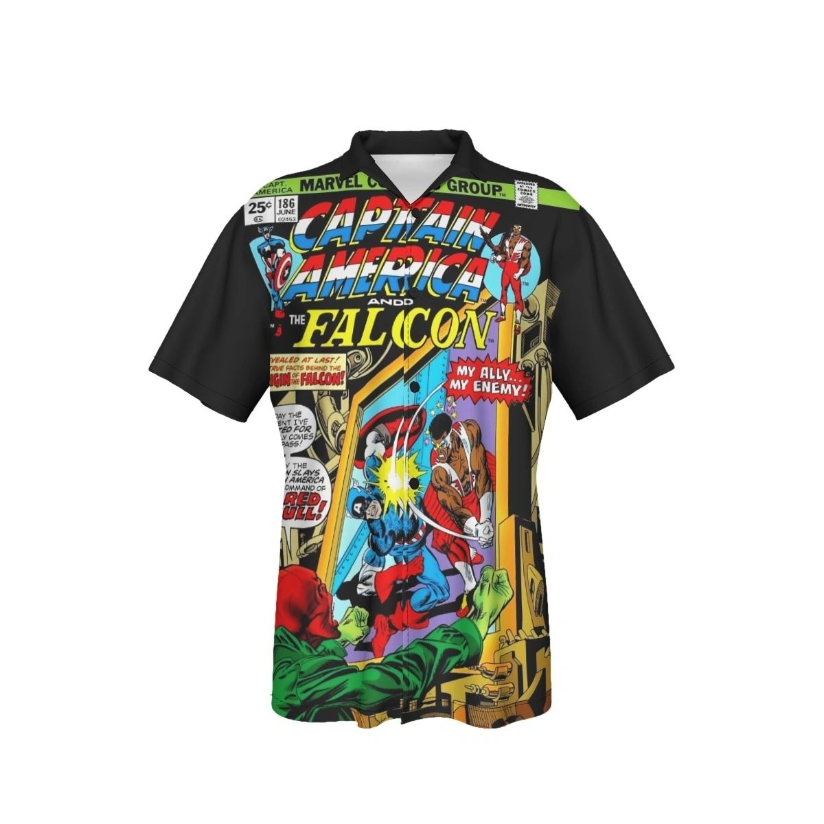 CAPTAIN AMERICA 186 ALL OVER PRINT SHIRT AND TANK - FALCON