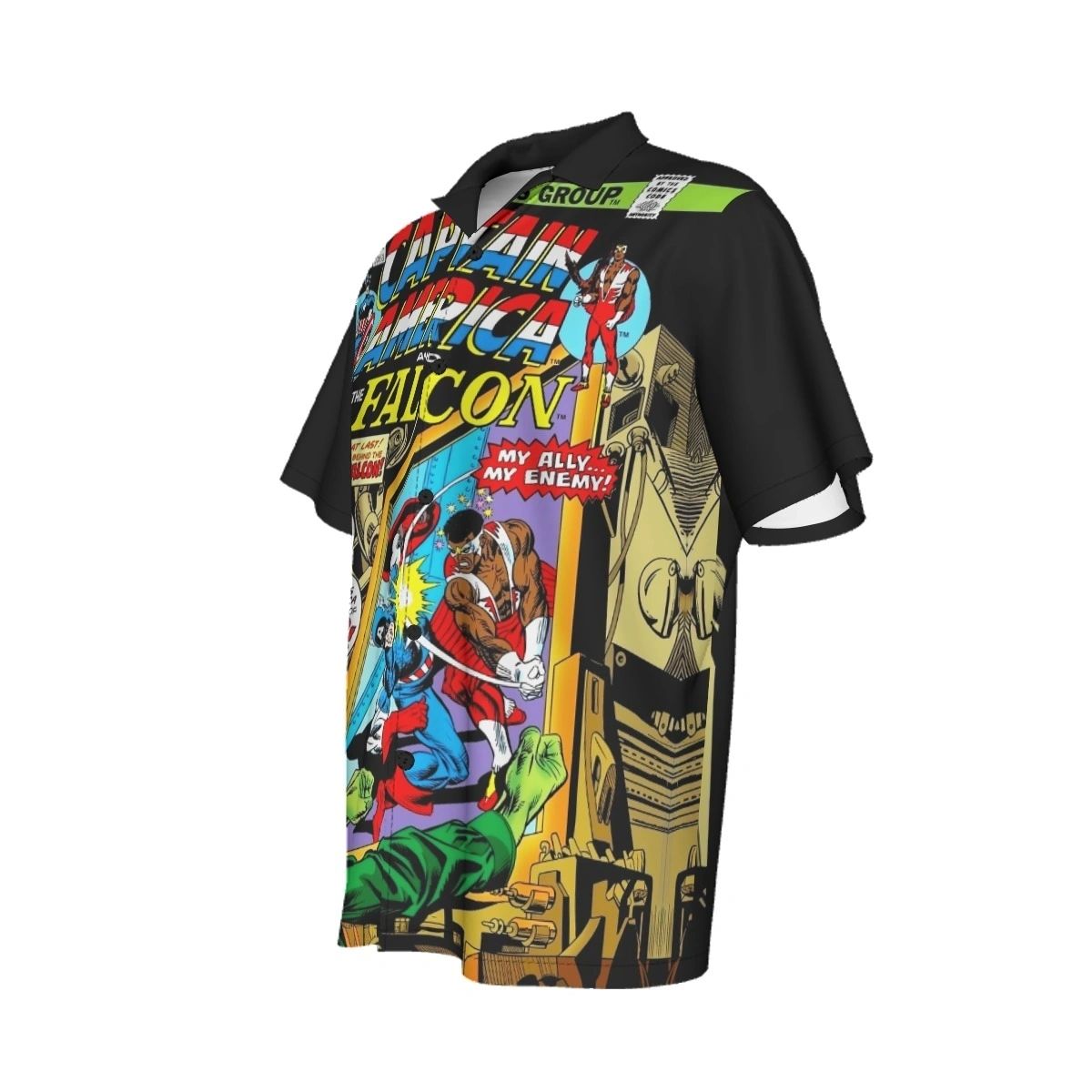 CAPTAIN AMERICA 186 ALL OVER PRINT SHIRT AND TANK - FALCON