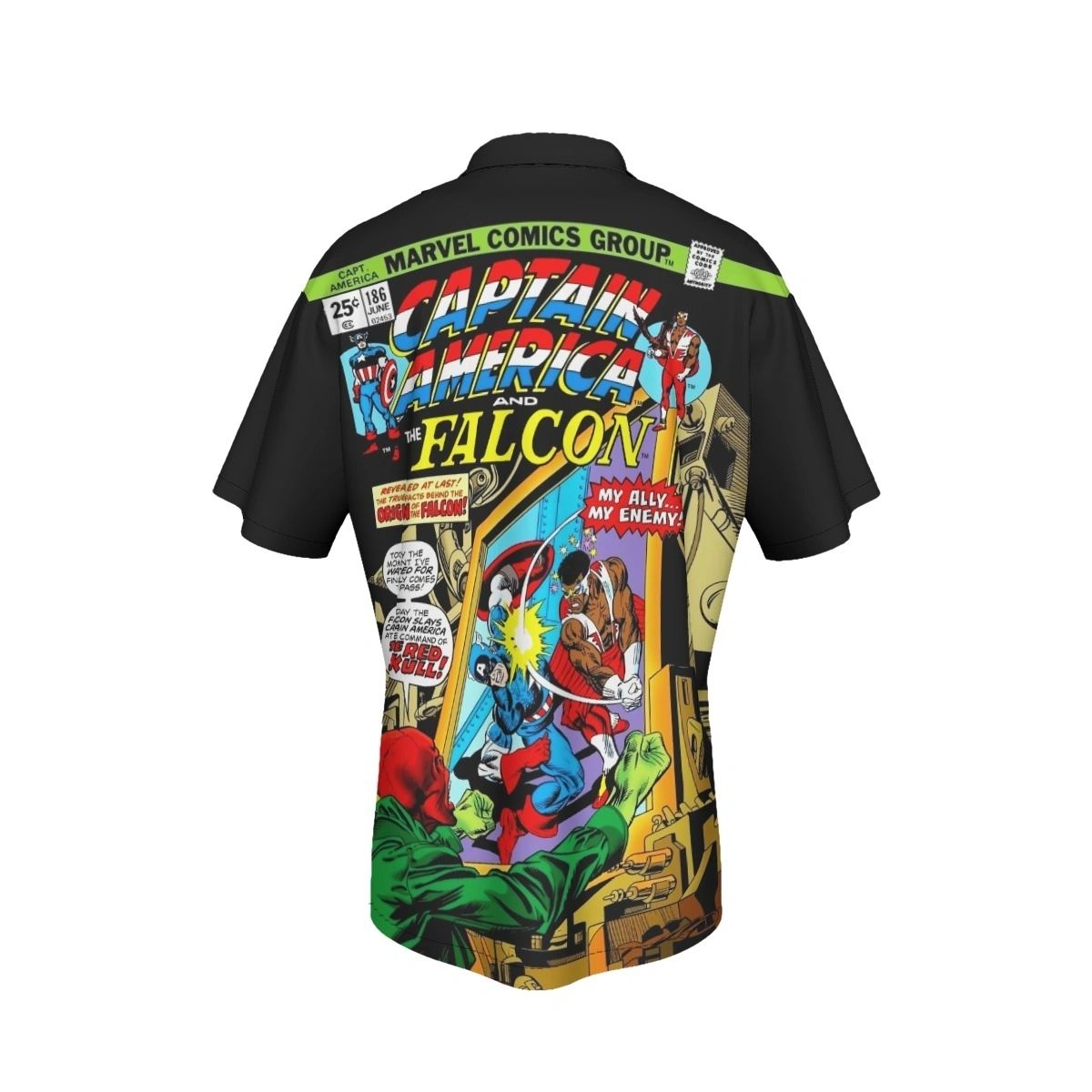 CAPTAIN AMERICA 186 ALL OVER PRINT SHIRT AND TANK - FALCON