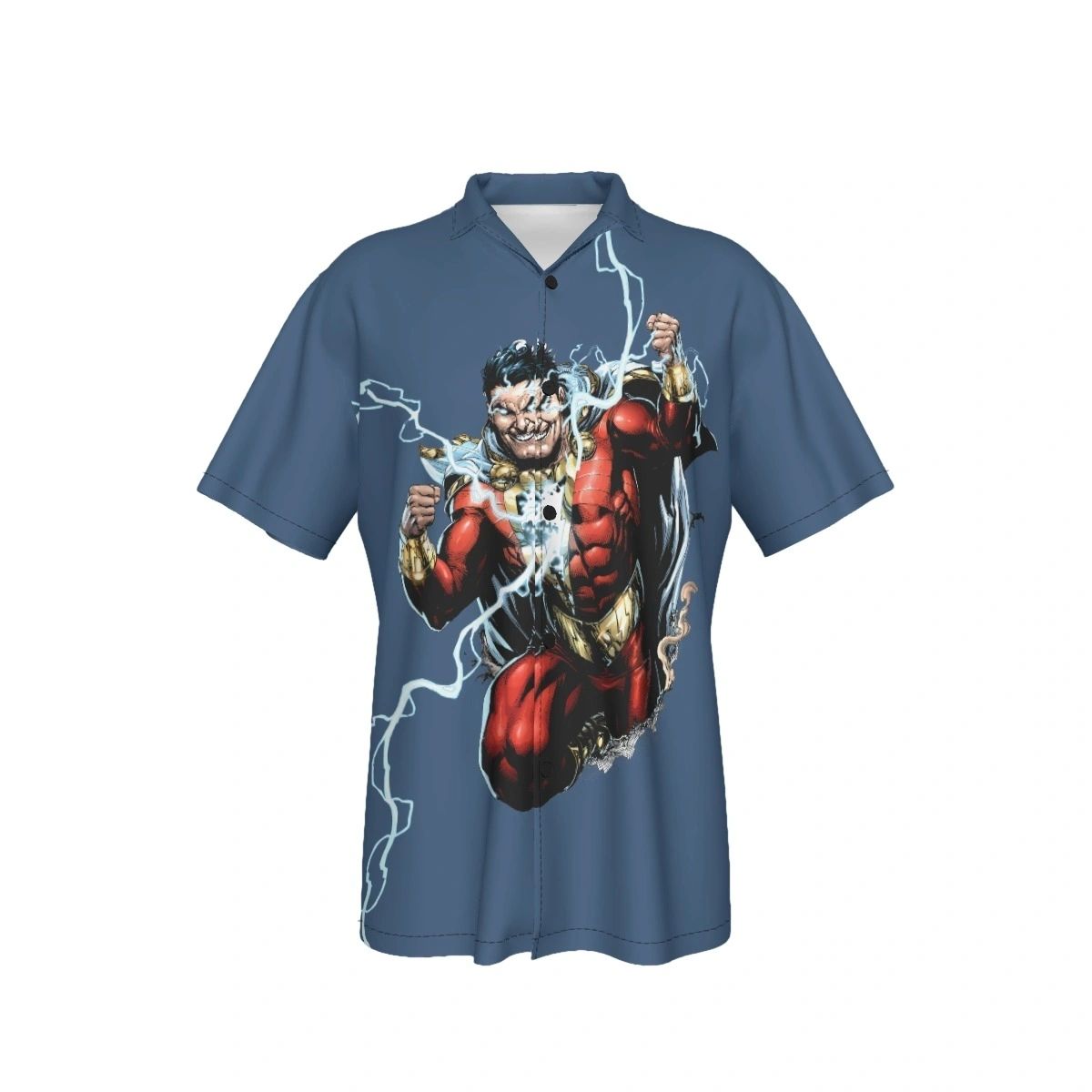 SHAZAM BURST ALL OVER PRINT SHIRT AND TANK