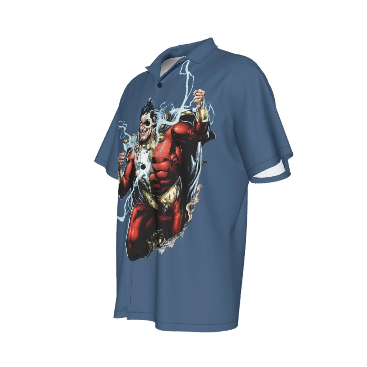 SHAZAM BURST ALL OVER PRINT SHIRT AND TANK