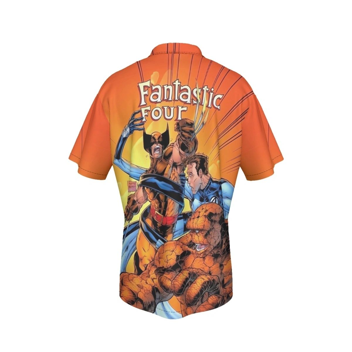 FANTASTIC FOUR 7 V2 ALL OVER PRINT SHIRT AND TANK - WOLVERINE