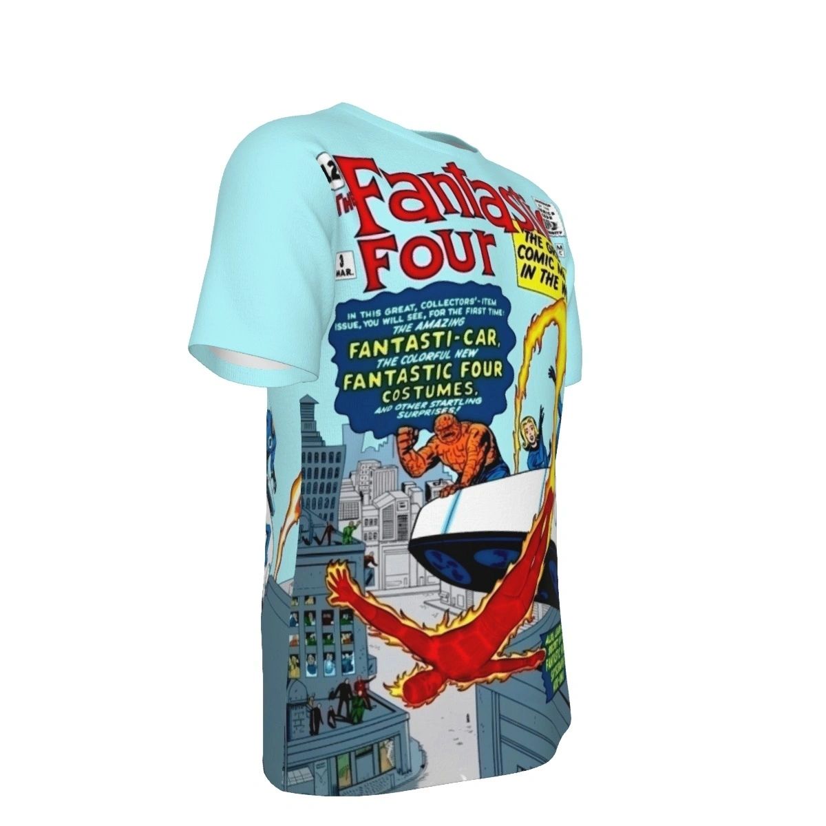 FANTASTIC FOUR 3 ALL OVER PRINT SHIRT AND TANK