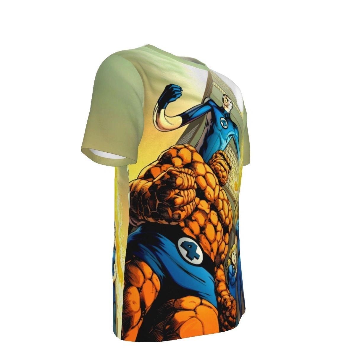 FANTASTIC FOUR FAMILY PINUP ALL OVER PRINT SHIRT AND TANK