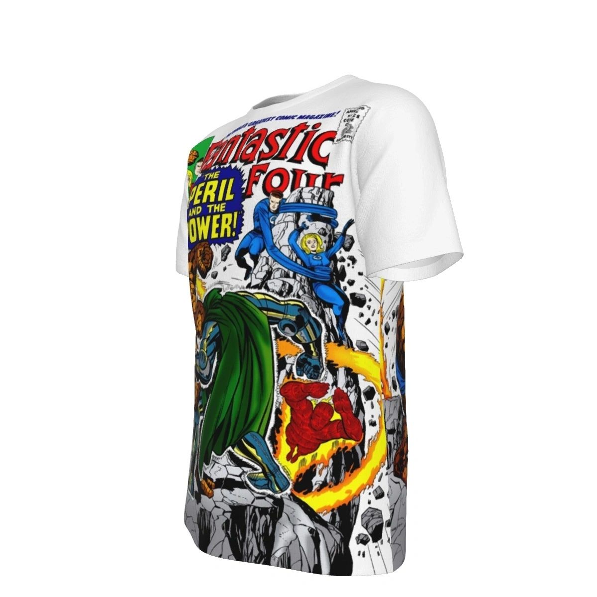 FANTASTIC FOUR 60 ALL OVER PRINT SHIRT AND TANK