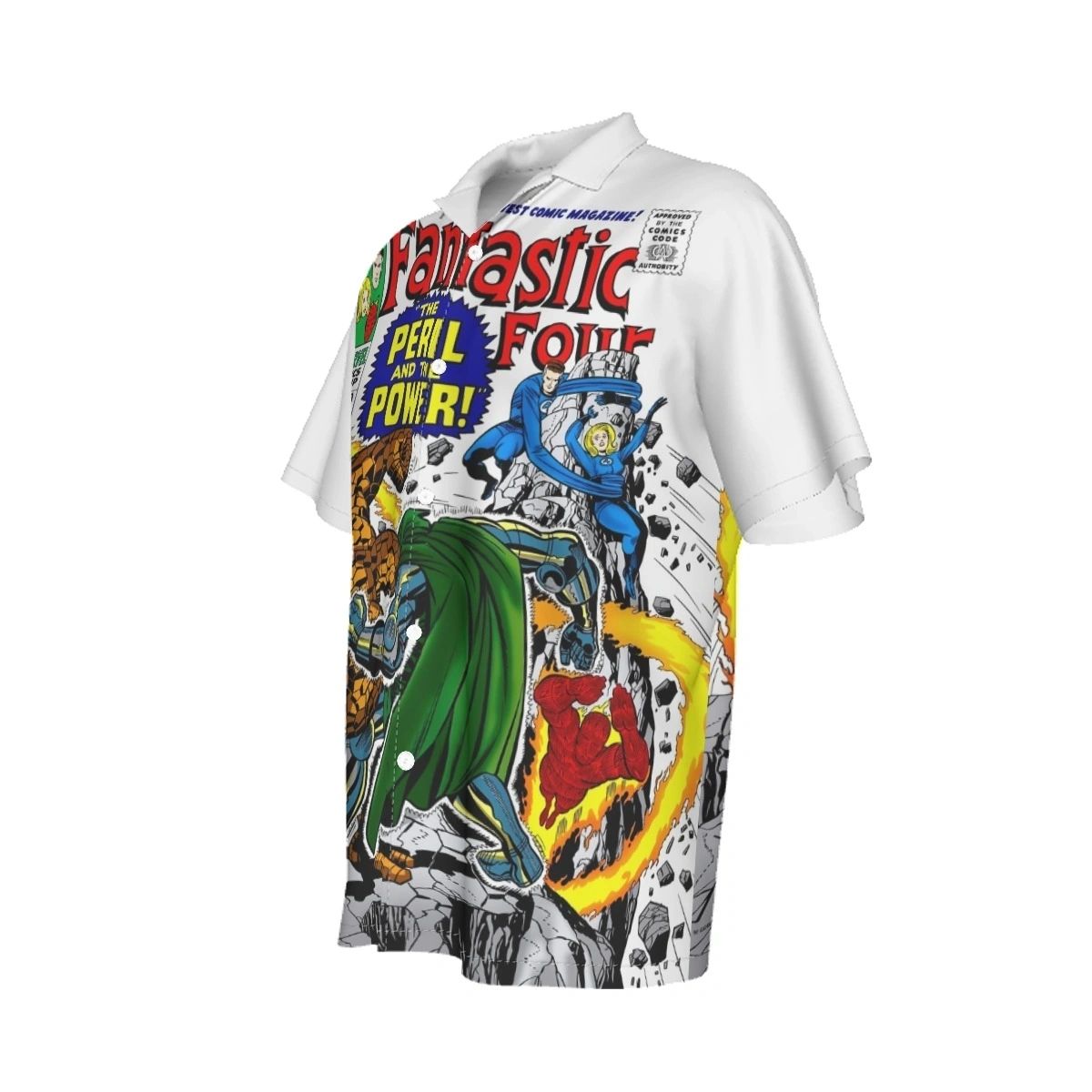 FANTASTIC FOUR 60 ALL OVER PRINT SHIRT AND TANK