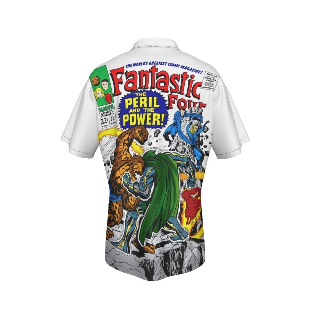 FANTASTIC FOUR 60 ALL OVER PRINT SHIRT AND TANK