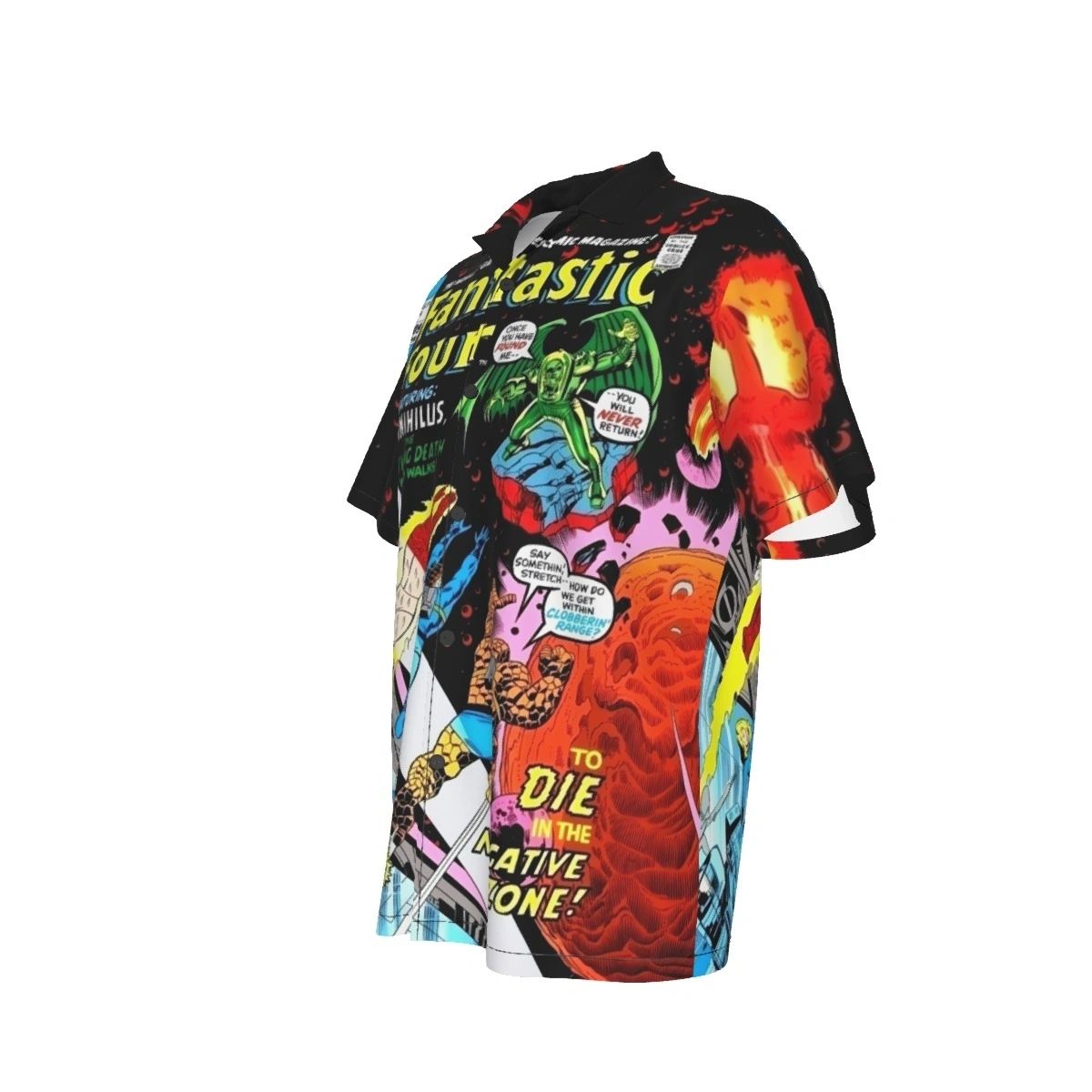 FANTASTIC FOUR 109 ALL OVER PRINT SHIRT AND TANK