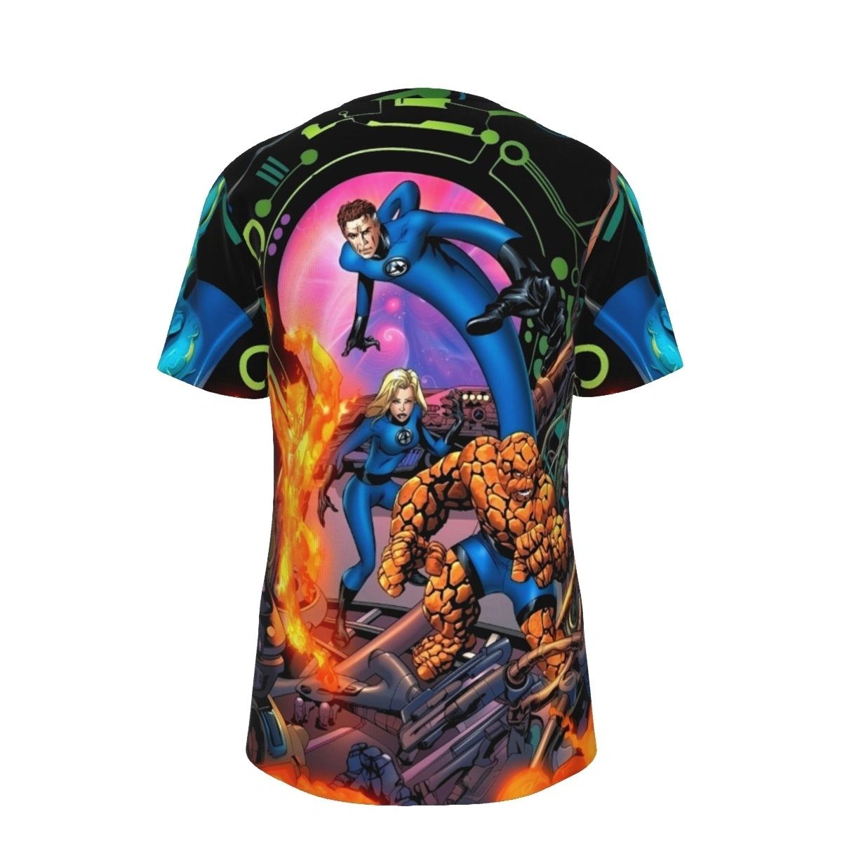 FANTASTIC FOUR 534 ALL OVER PRINT SHIRT AND TANK