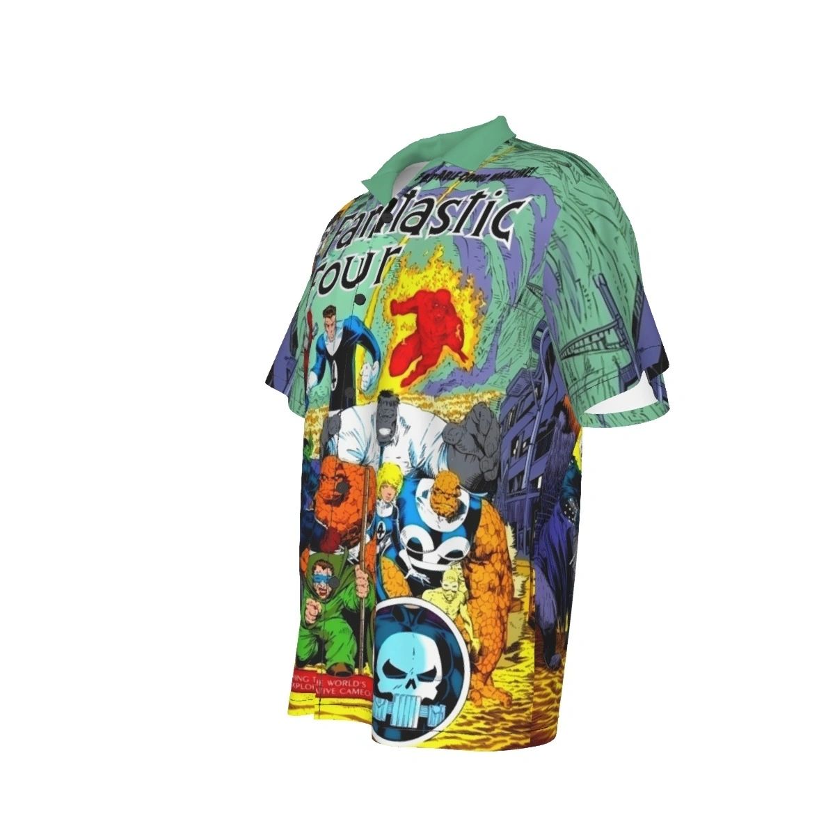 FANTASTIC FOUR 349 ALL OVER PRINT SHIRT AND TANK