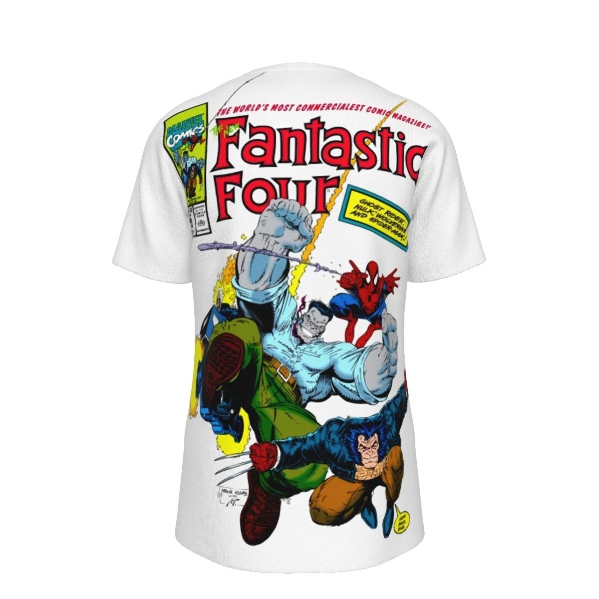 FANTASTIC FOUR 348 ALL OVER PRINT SHIRT AND TANK