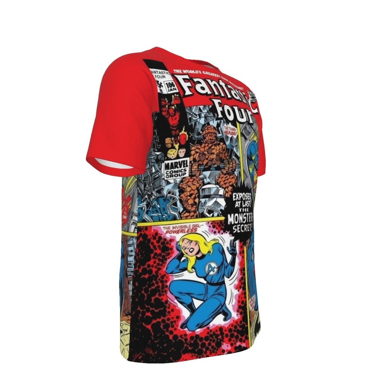 FANTASTIC FOUR 106 ALL OVER PRINT SHIRT AND TANK