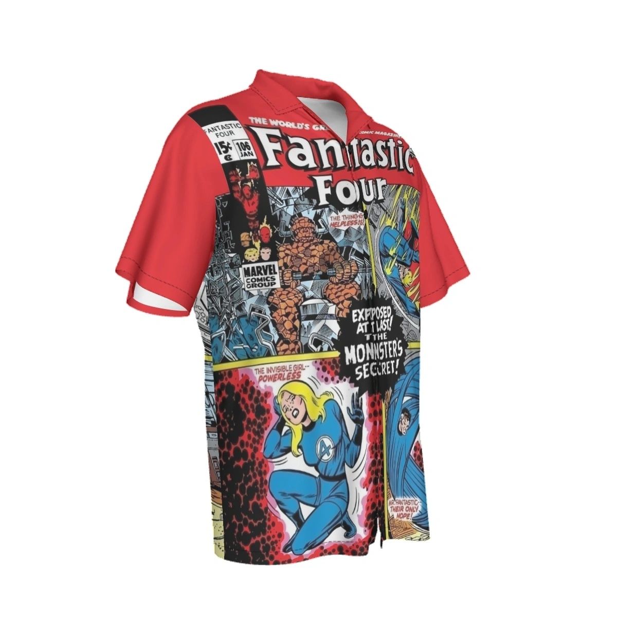 FANTASTIC FOUR 106 ALL OVER PRINT SHIRT AND TANK