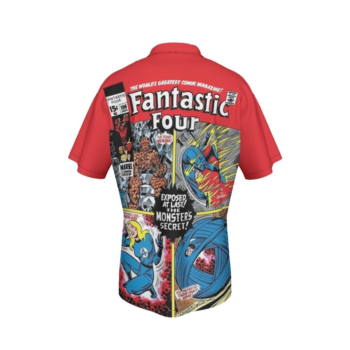FANTASTIC FOUR 106 ALL OVER PRINT SHIRT AND TANK