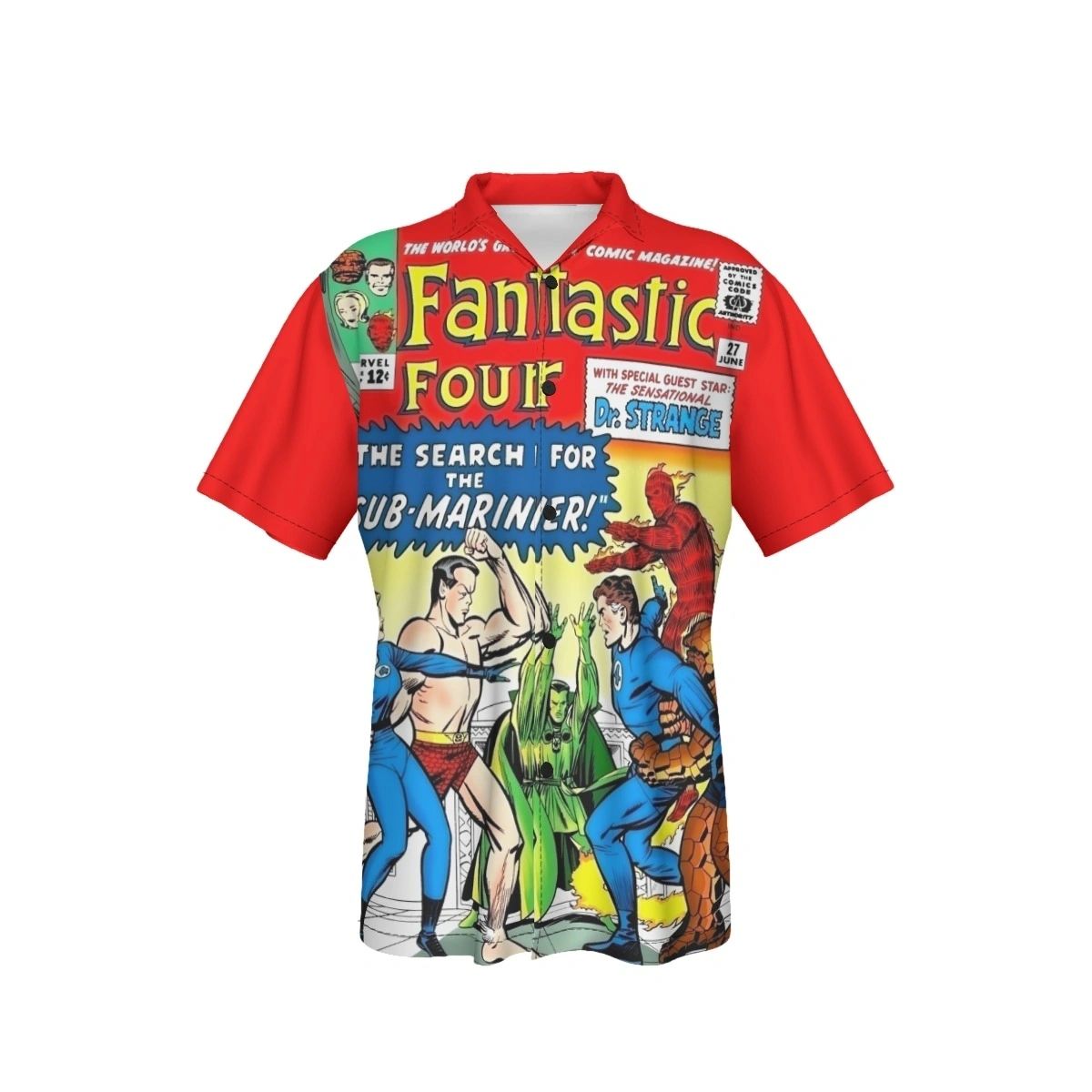 FANTASTIC FOUR 27 ALL OVER PRINT SHIRT AND TANK