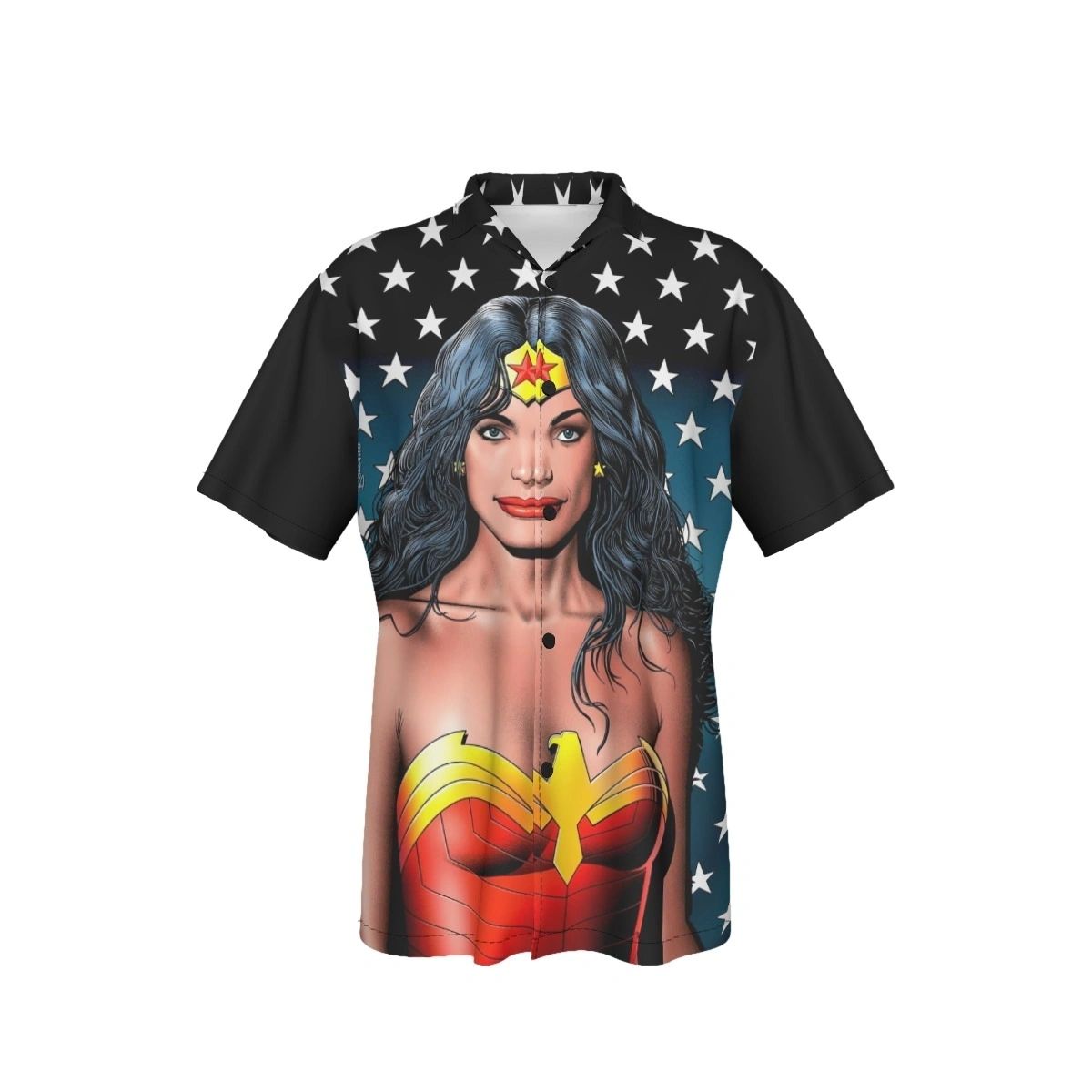 BOLLAND WONDER WOMAN STAR ALL OVER PRINT SHIRT AND TANK
