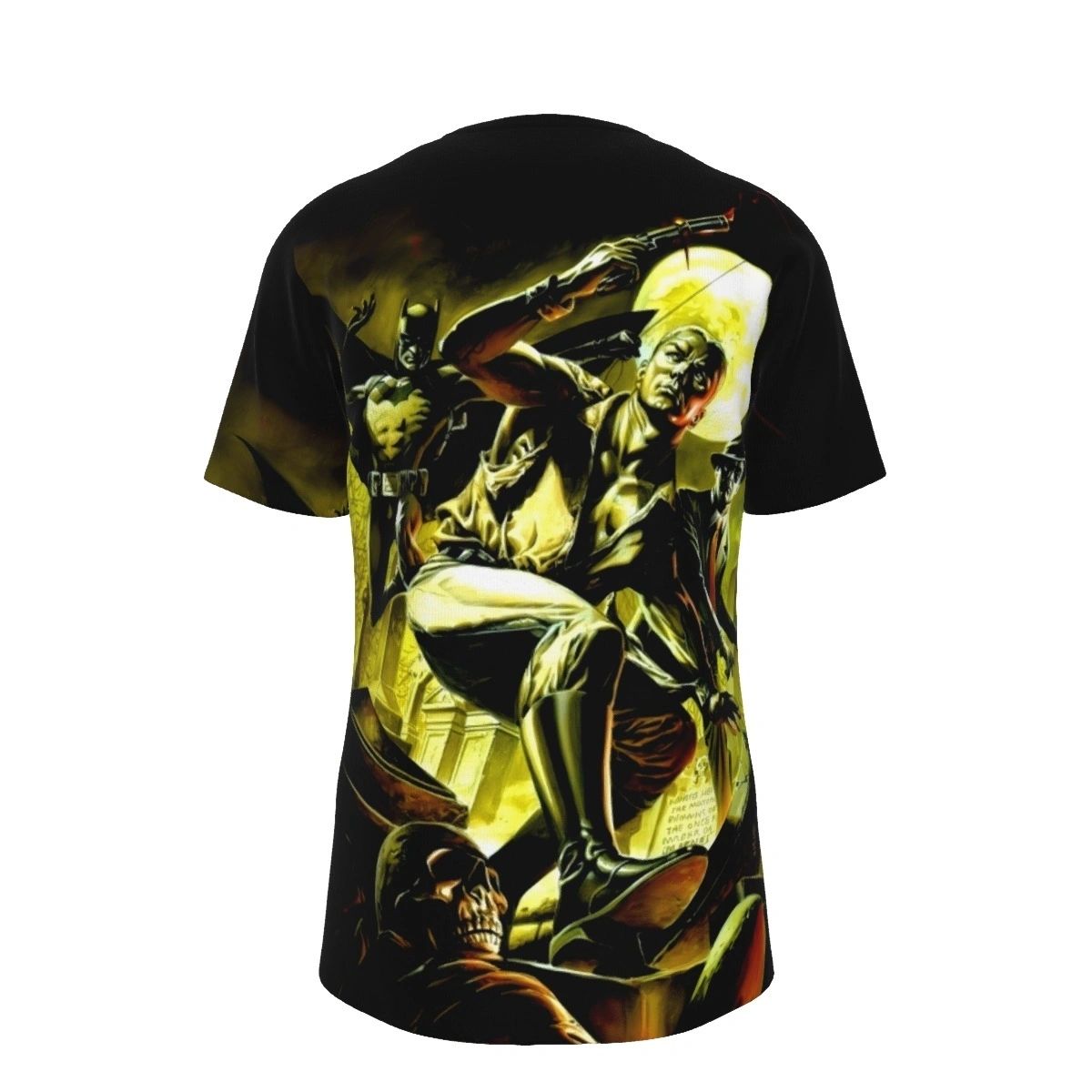 1ST WAVE ALL OVER PRINT SHIRT AND TANK - BATMAN - SPIRIT - DOC SAVAGE