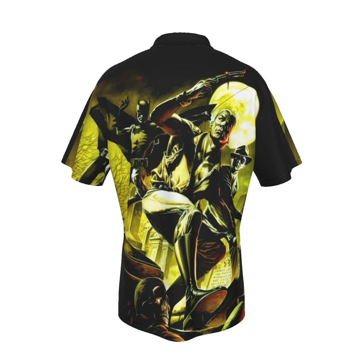 1ST WAVE ALL OVER PRINT SHIRT AND TANK - BATMAN - SPIRIT - DOC SAVAGE