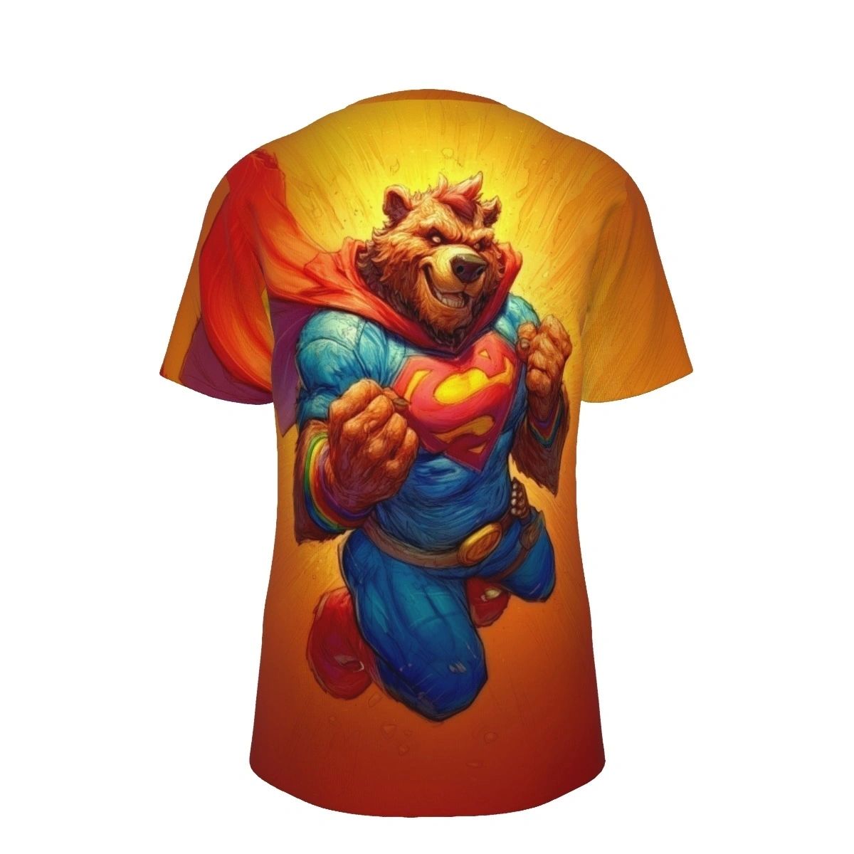 SUPA-BEAR ALL OVER PRINT SHIRT AND TANK