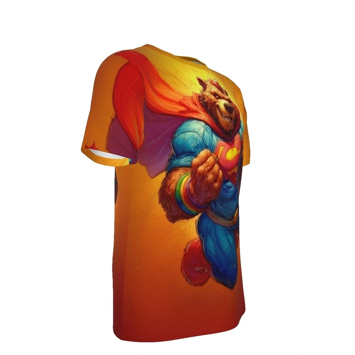SUPA-BEAR ALL OVER PRINT SHIRT AND TANK