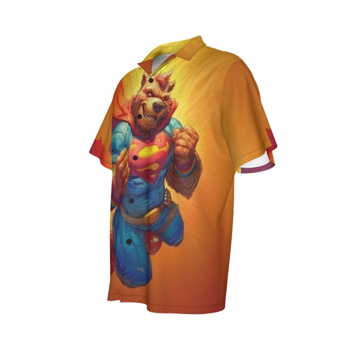 SUPA-BEAR ALL OVER PRINT SHIRT AND TANK
