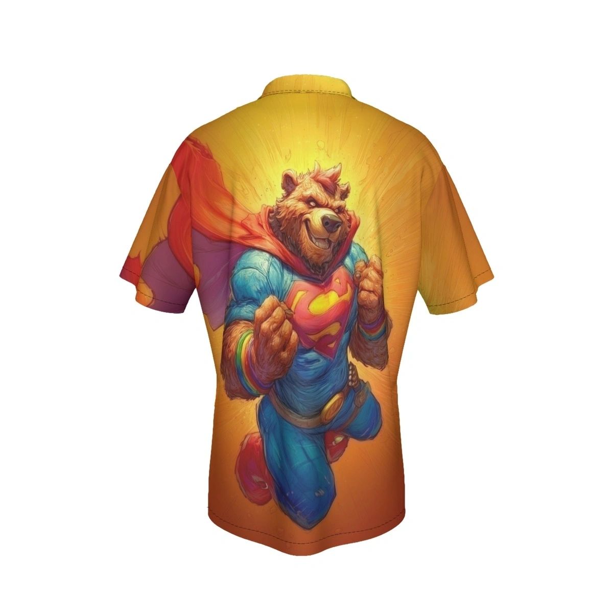 SUPA-BEAR ALL OVER PRINT SHIRT AND TANK