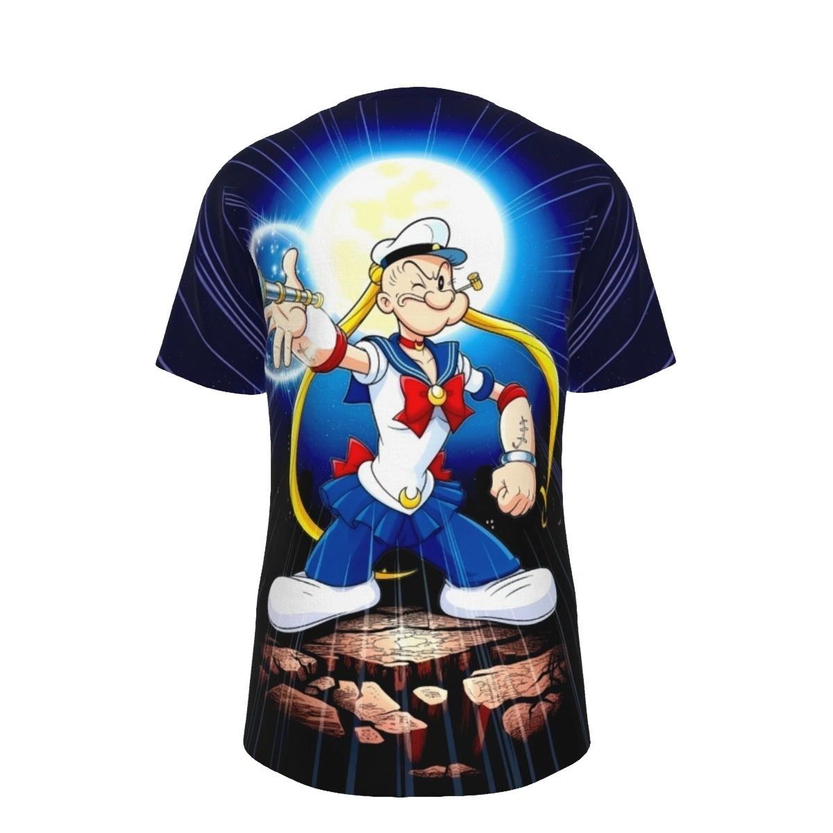 POPEYE THE SAILOR MOON ALL OVER PRINT SHIRT AND TANK