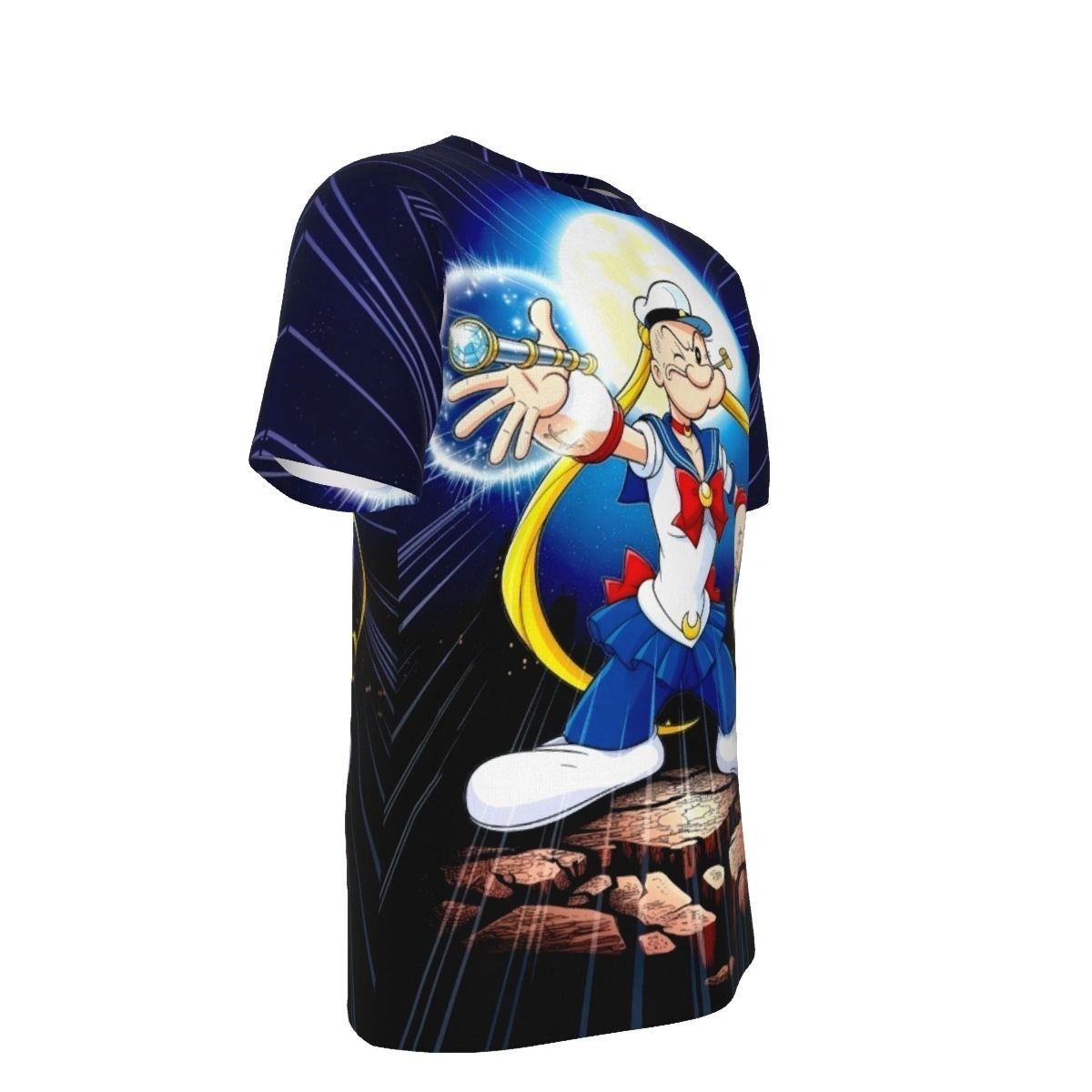 POPEYE THE SAILOR MOON ALL OVER PRINT SHIRT AND TANK