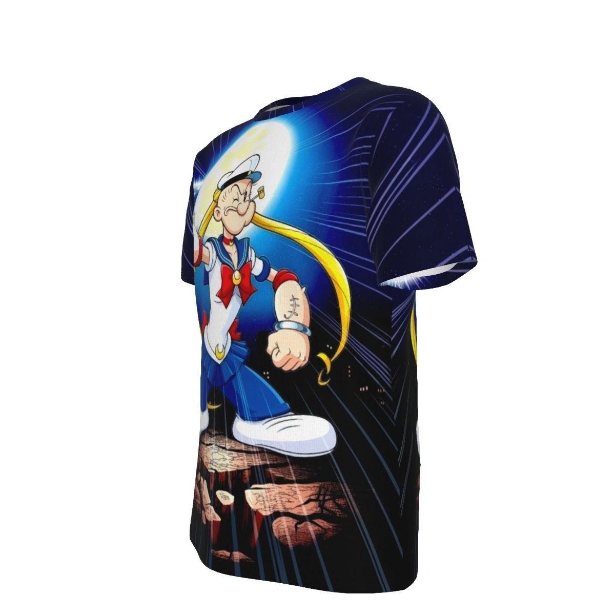 POPEYE THE SAILOR MOON ALL OVER PRINT SHIRT AND TANK