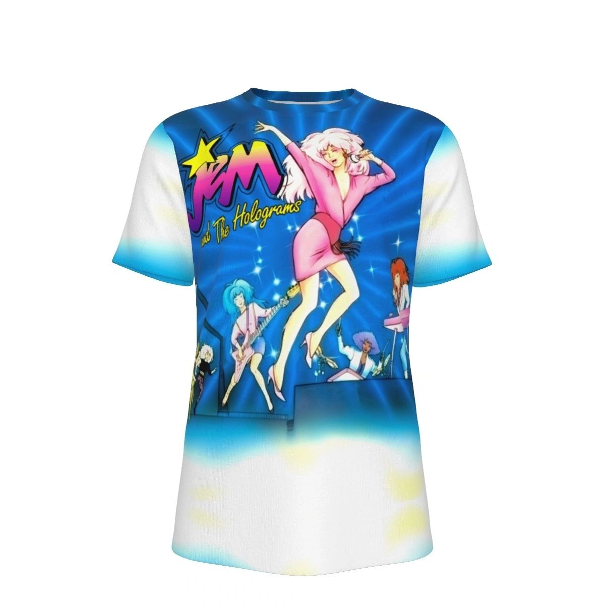 JEM AND THE HOLOGRAMS ALL OVER PRINT SHIRT AND TANK