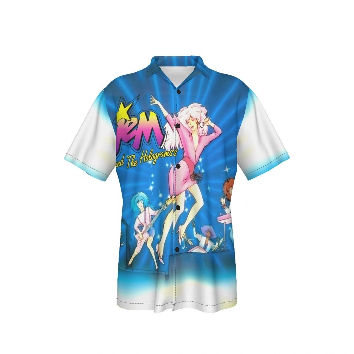 JEM AND THE HOLOGRAMS ALL OVER PRINT SHIRT AND TANK