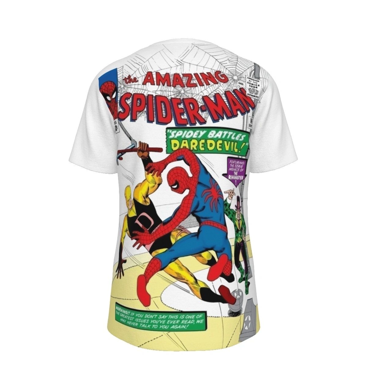 SPIDERMAN 14 ALL OVER PRINT SHIRT AND TANK